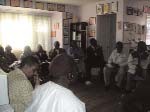 Women and men from seventeen different African Countries were represented during the site visit at the Women Alive house.