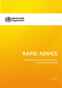 Rapid Advice: Antiretroviral Therapy for HIV Infection in Adults and Adolescents