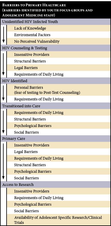 Figure 4. Barriers to Primary Healthcare